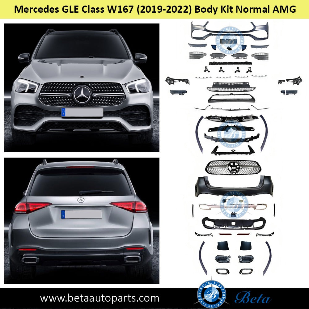 Mercedes GLE-Class W167 (2019-2023), Body Kit Normal AMG, China Mercedes GLE-Class W167 (2019-2023), Body Kit Normal AMG, China